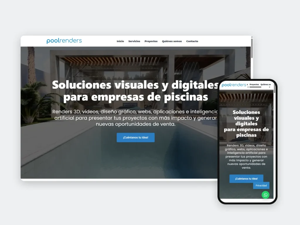 Pool Renders — diseño web de Enric Tapias (1)